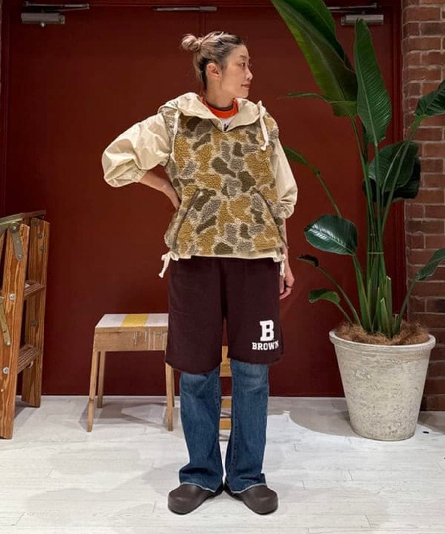 はな 　BEAMS BOY ジャガード ボアプルオーバー