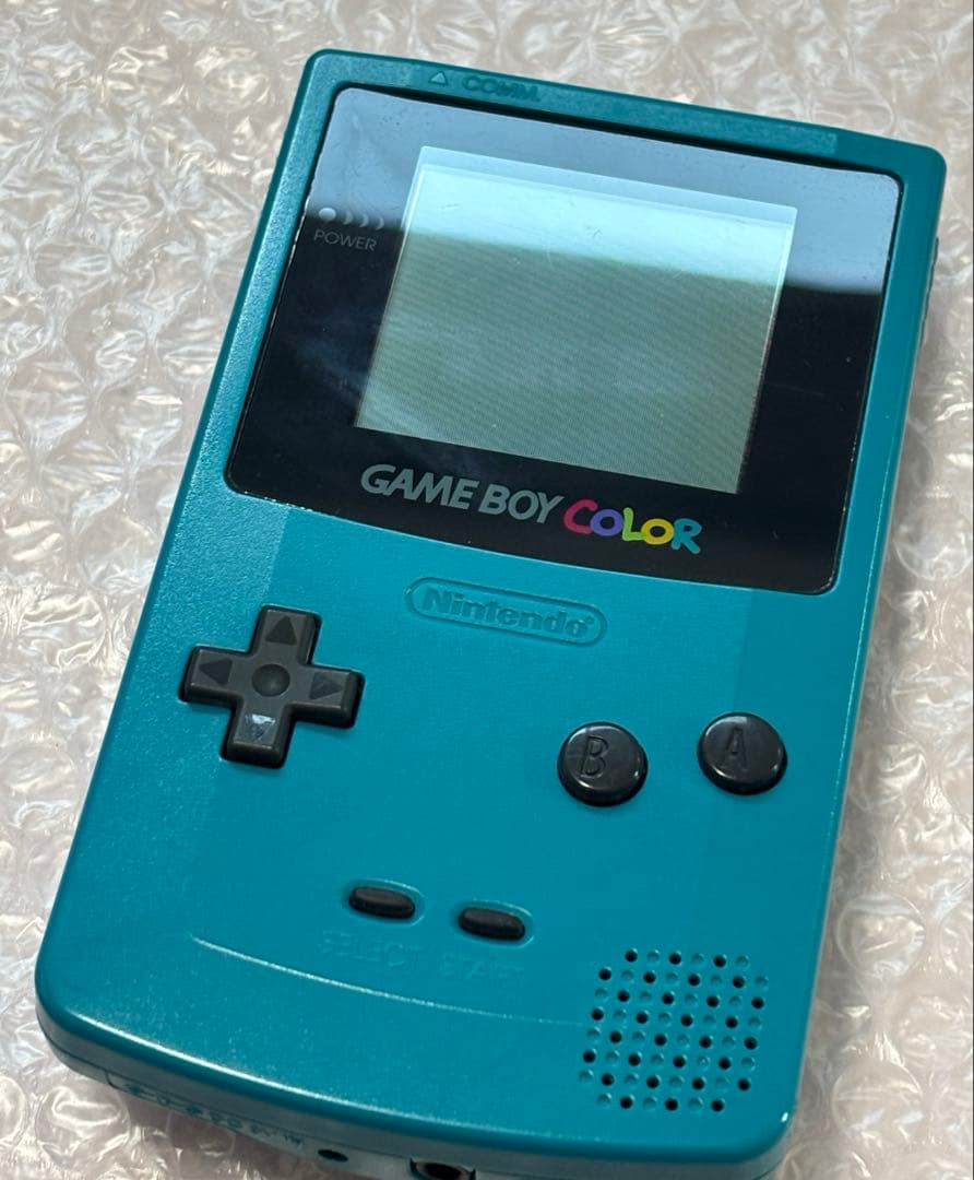 ジャンク品　ゲームボーイカラー　ブルー