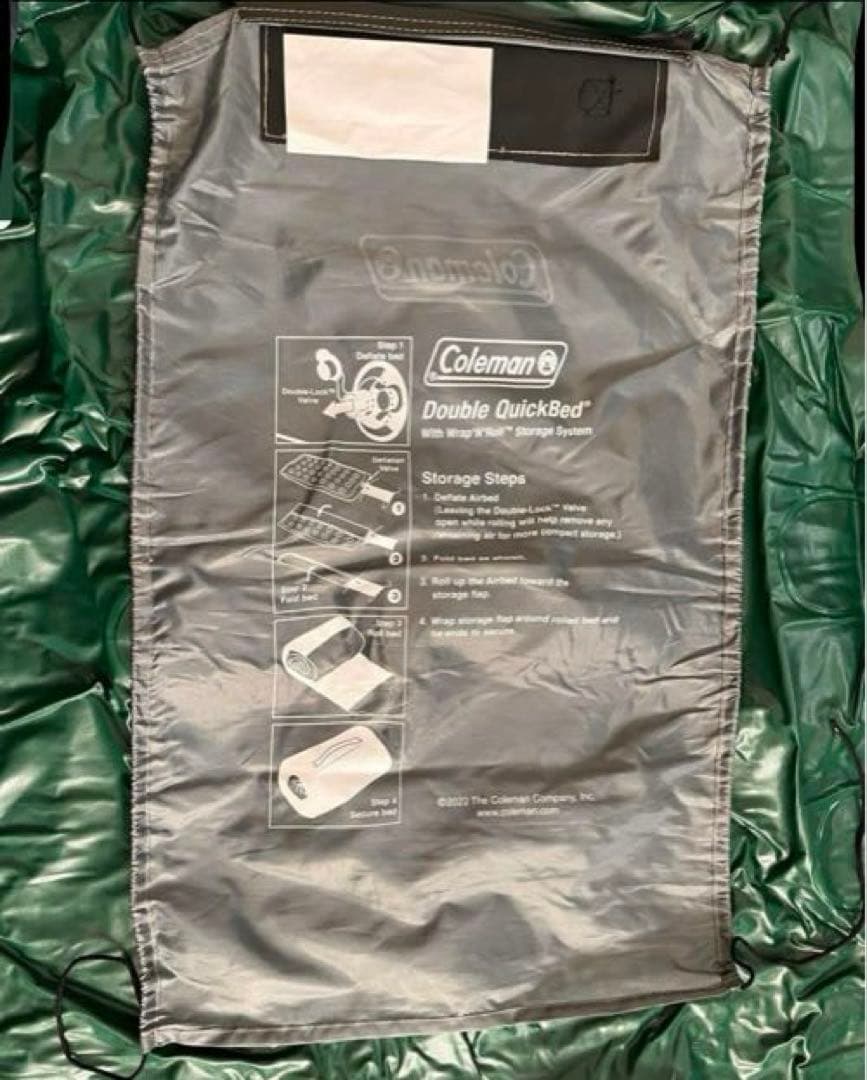 Coleman エアマットレス ダブルサイズ　2個セット
