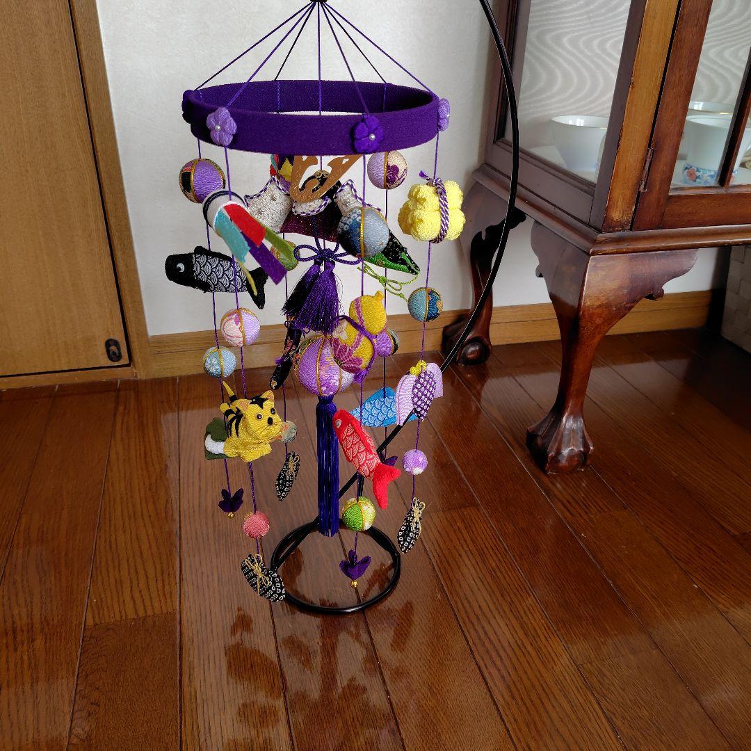 ちりめん細工　端午の節句下げ飾り(小)