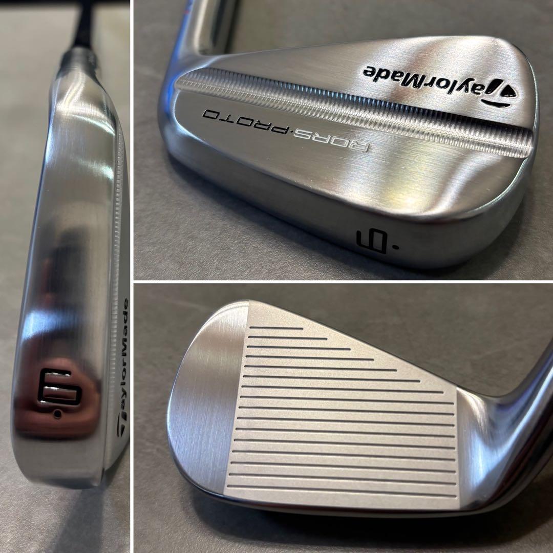 【美品】テーラーメイド RORS PROTO ロールズプロトアイアン 4-PW