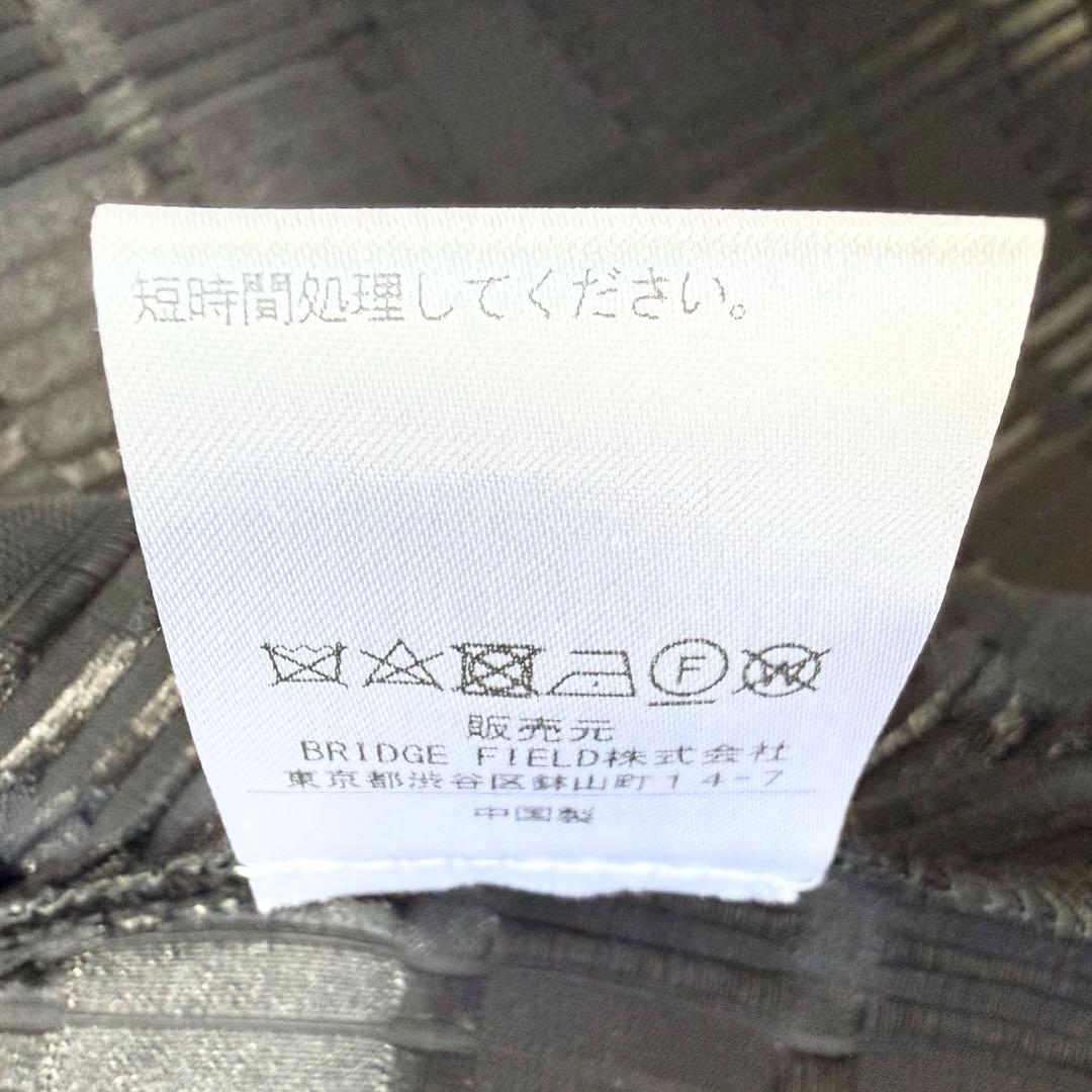 【極美品✨】コルコバード　シアーチェックジャガードワンピース　36