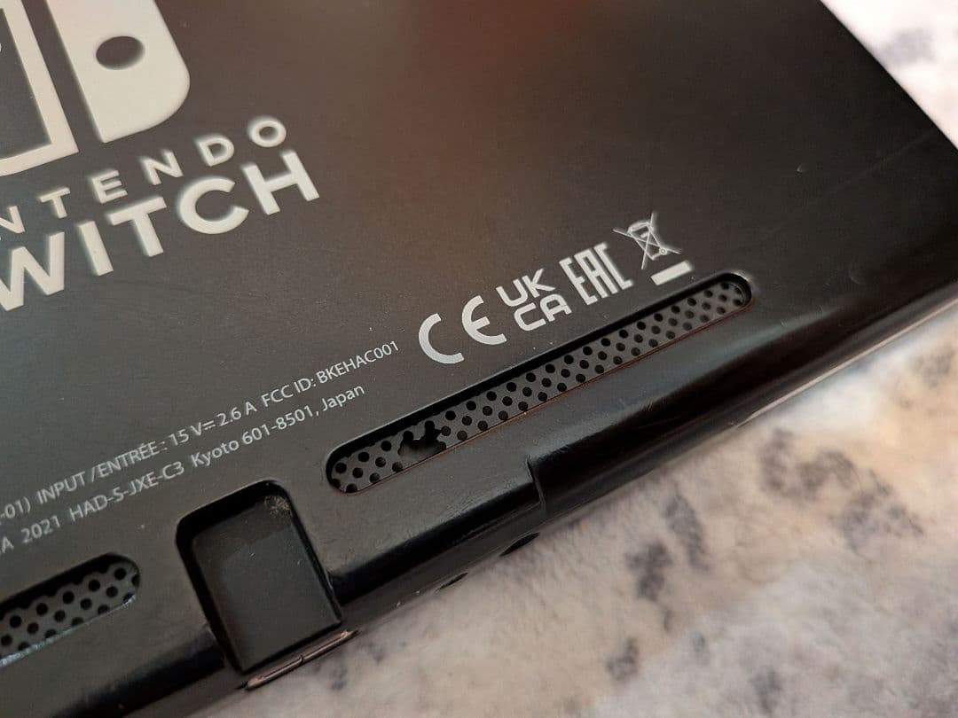 Nintendo Switch 2021年製　動作品　スイッチ本体のみ