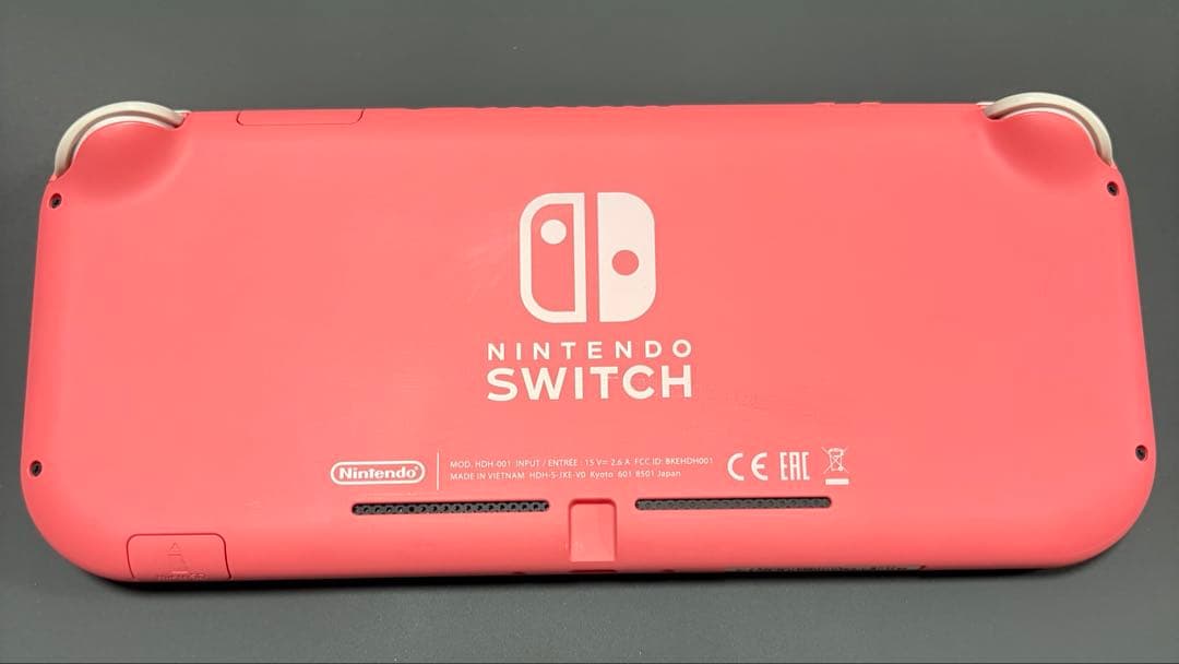 Nintendo Switch LITE 本体 コーラル 中古 美品