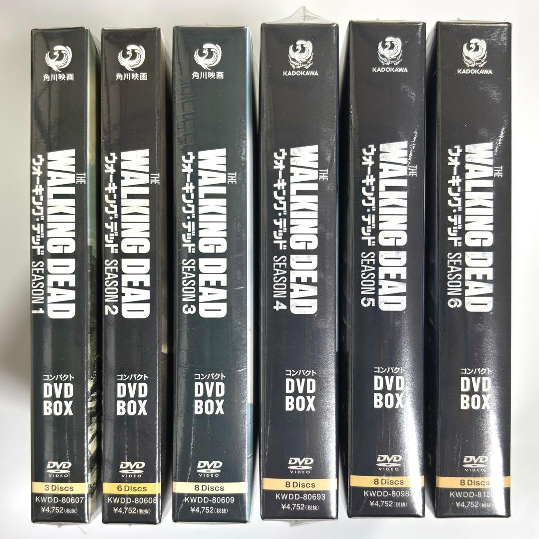 【新品未開封】 ウォーキング・デッド コンパクト DVD BOX 1-6