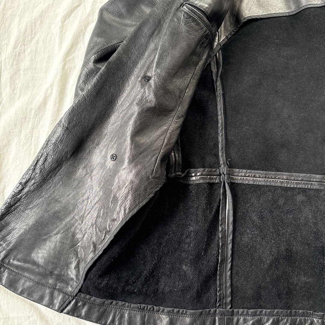 YOHJI YAMAMOTO HOMME レザージャケット ヨウジヤマモト オム