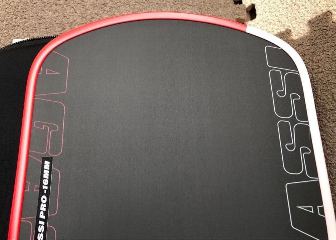 ほぼ新品AGASSI PRO16mm T700 ピックルボール パドル228g