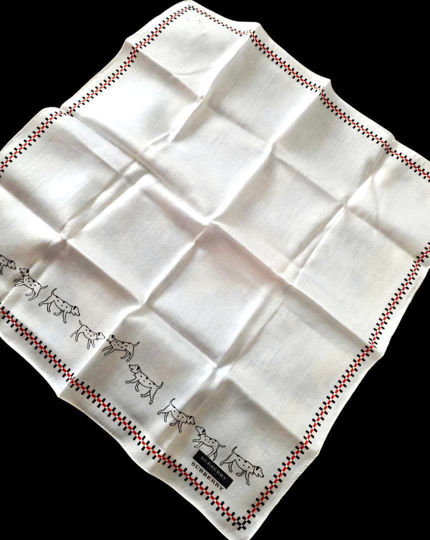 新品未使用 BURBERRY 犬 ハンカチーフ セット バラ売りX