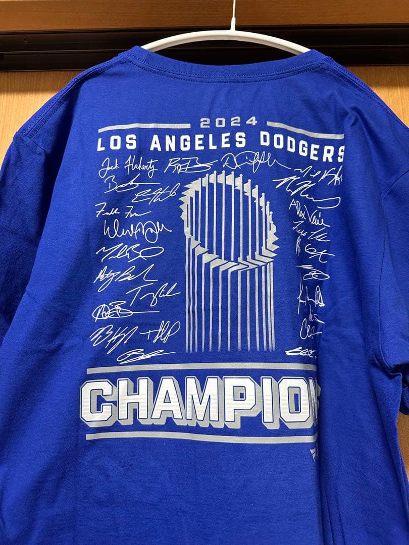 2024ドジャースワールドシリーズチャンピオン　記念Tシャツ　Lサイズ