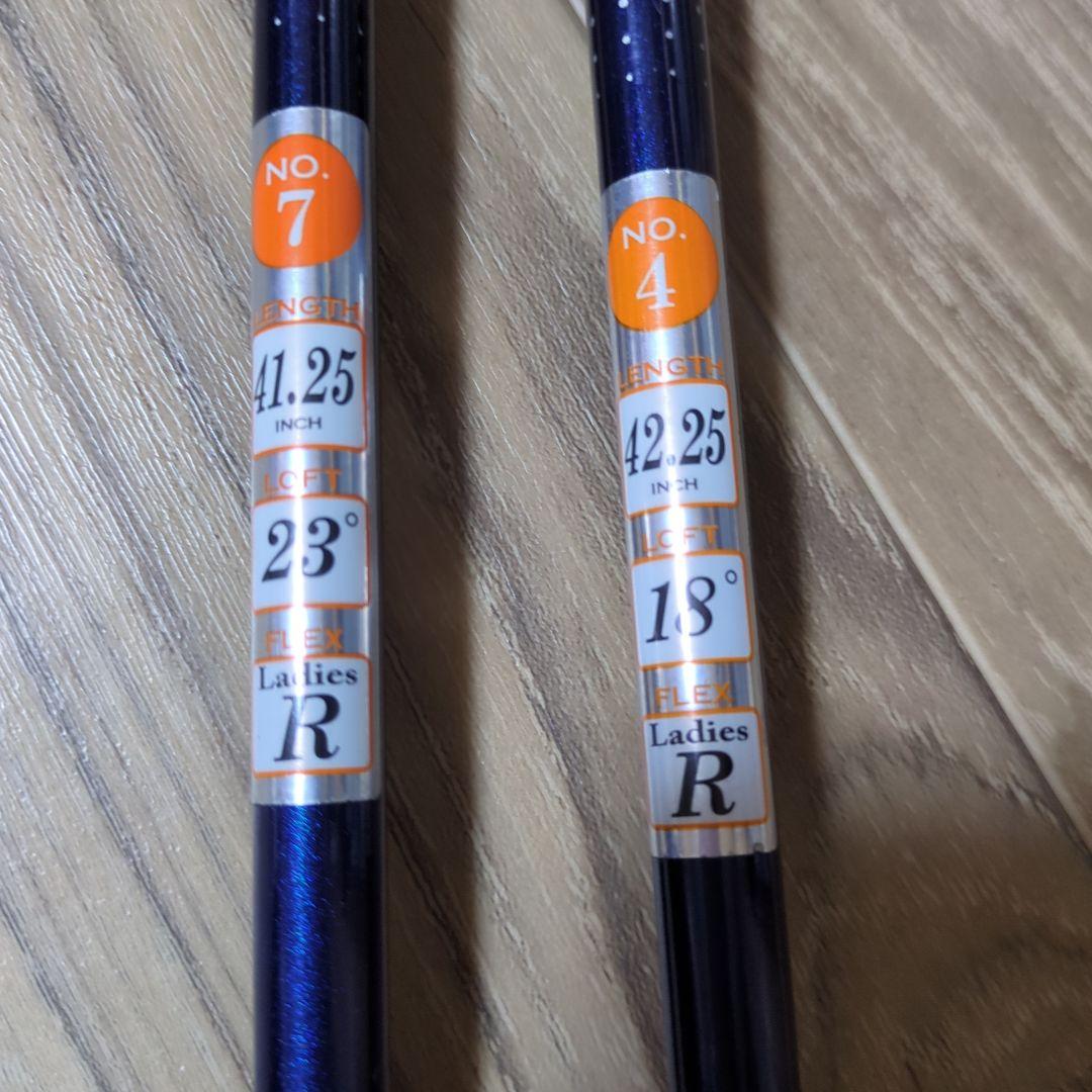 XXIO レディース クラブセット 4番 7番ウッド