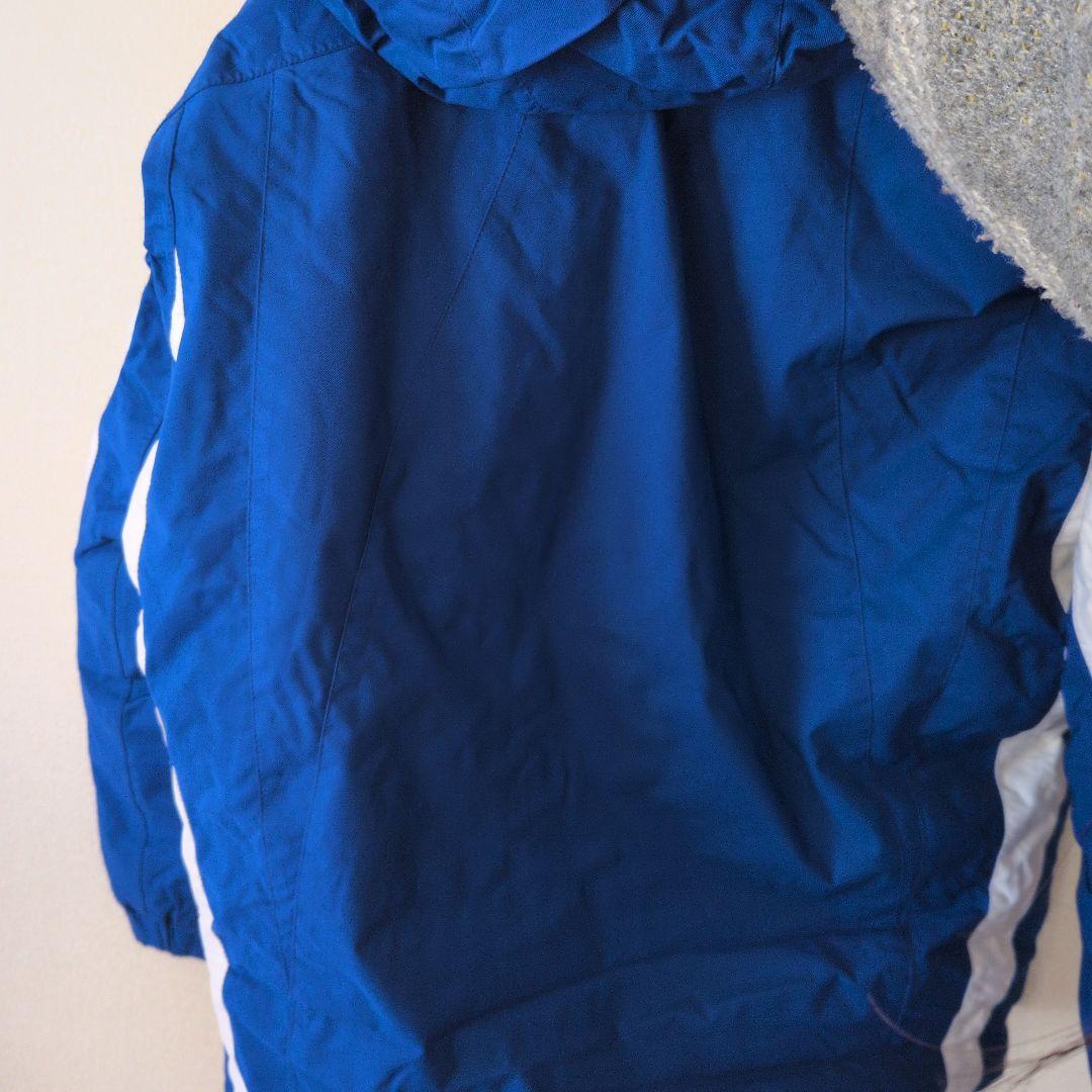 大幅値下げ！「2点セット」phenix フード付きスキーウェア 青