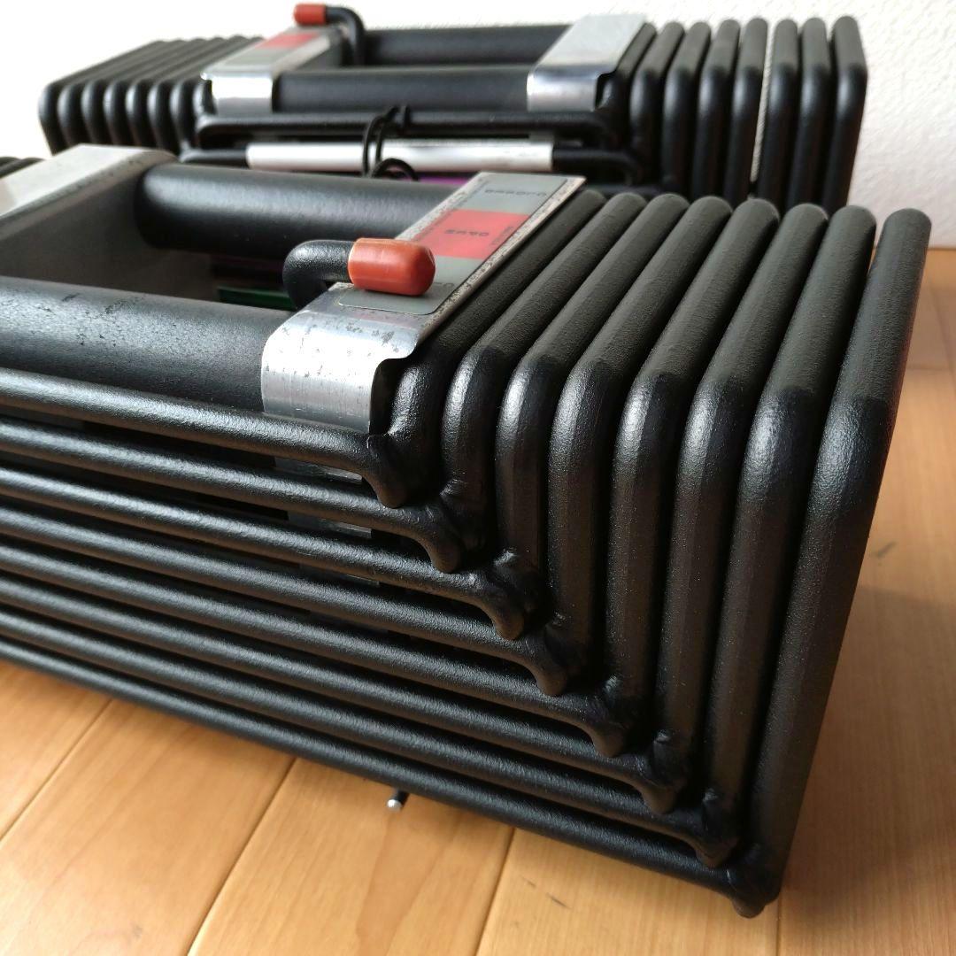 ①幻の初代 POWERBLOCK 43kg アルミ削り出しハンドル 計86kg