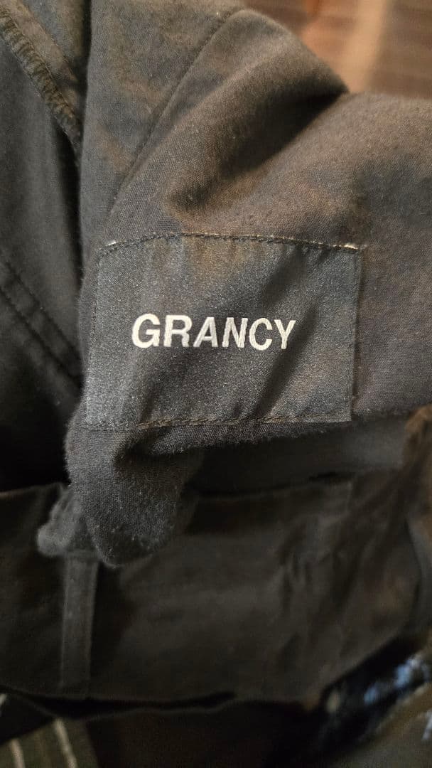 GRANCY　ZipDesign CargoPants ブラックMサイズ