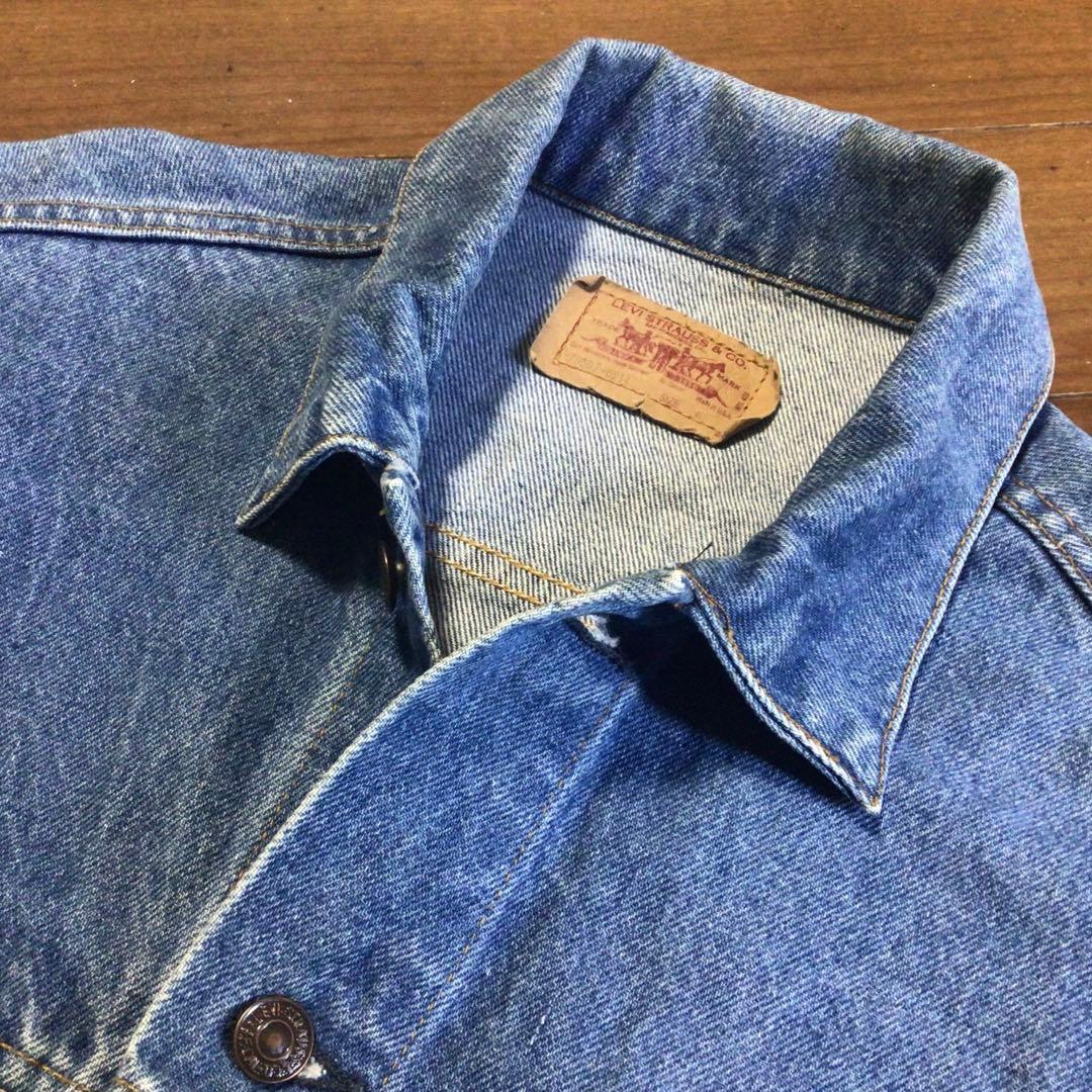 ◇88年USA製リーバイス 70507-0214 Gジャン(M)身幅57cm