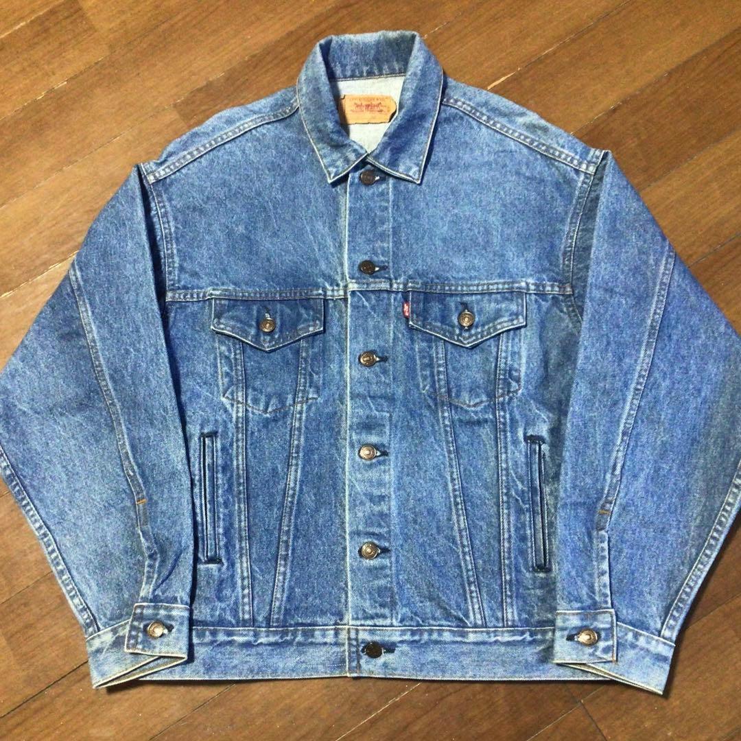 ◇88年USA製リーバイス 70507-0214 Gジャン(M)身幅57cm