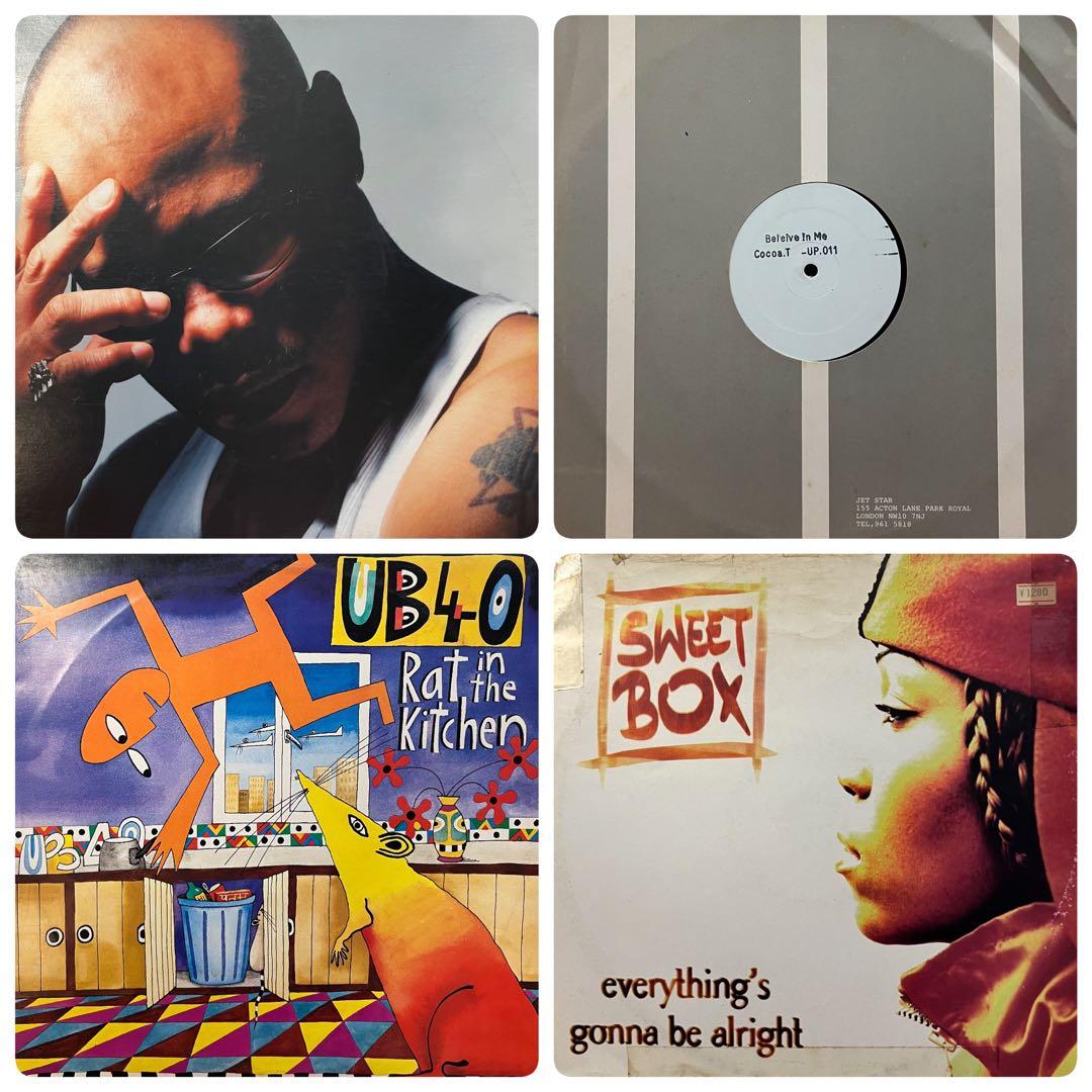 12inch レコード 20枚 セット レゲエ ヒップホップ R&B 他ジャンル