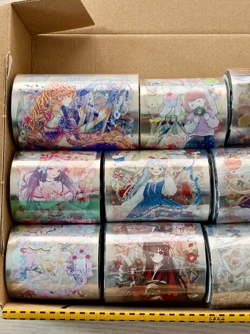 【4】✨️新品12本✨️ 海外マスキングテープ まとめ売り 人物 海外マステ