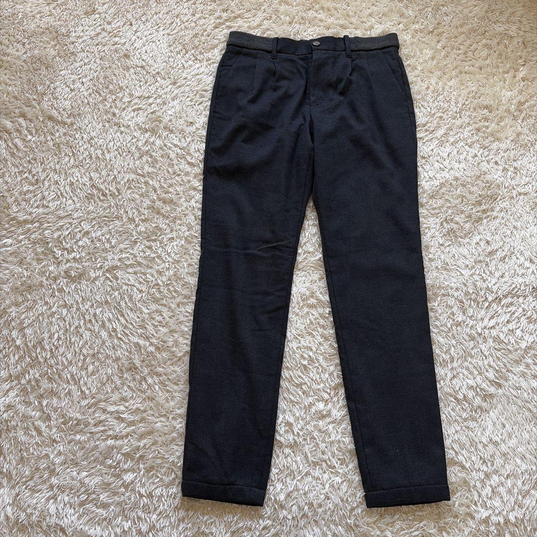 美品　セントアンドリュース　裏ボアゴルフパンツ　M デニムカラー　Dカン　ロゴ