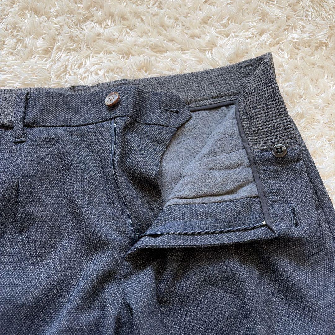 美品　セントアンドリュース　裏ボアゴルフパンツ　M デニムカラー　Dカン　ロゴ