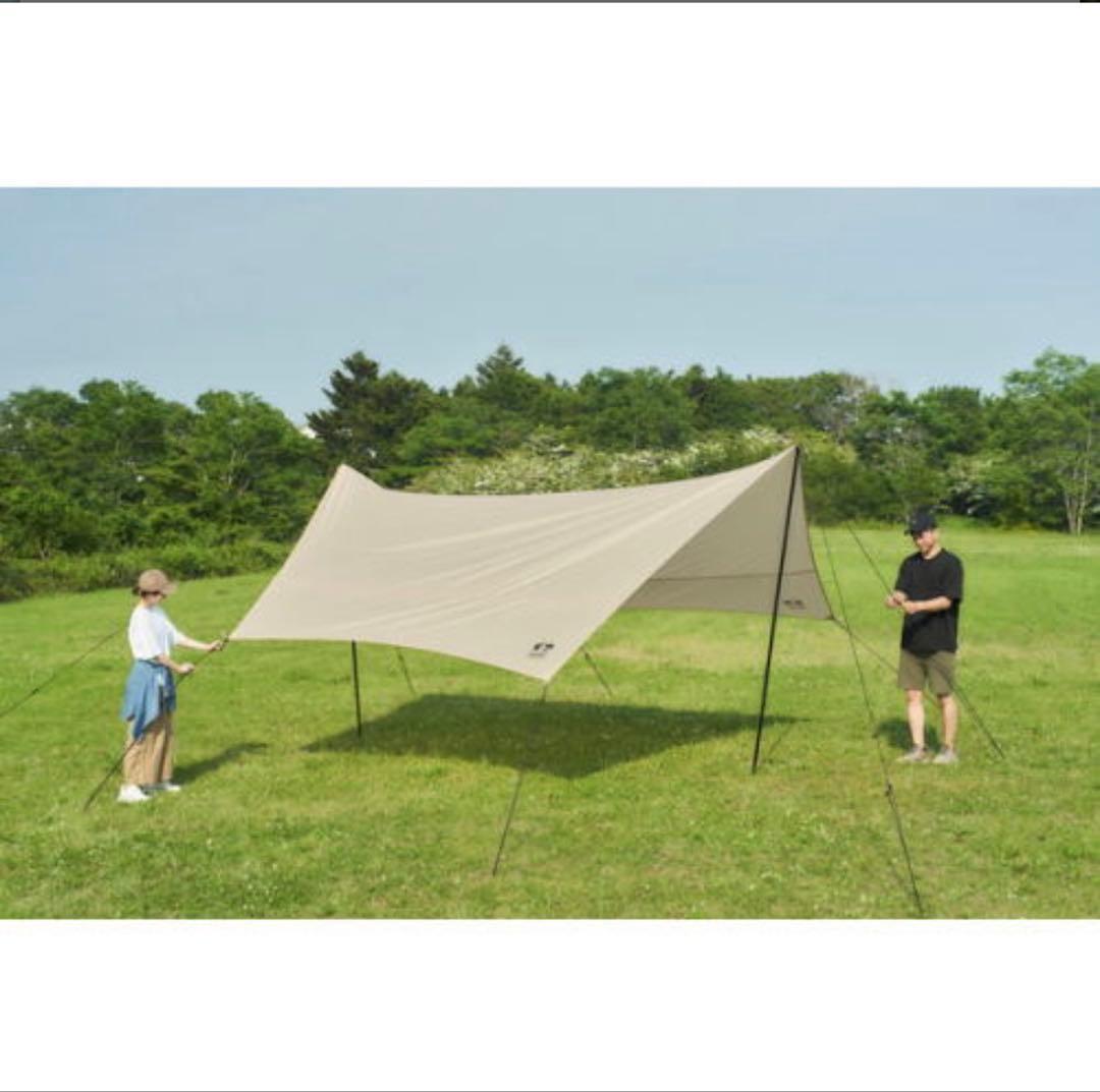 アイリスオーヤマ ヒューゲル ヘキサタープ HT-440 カーキ