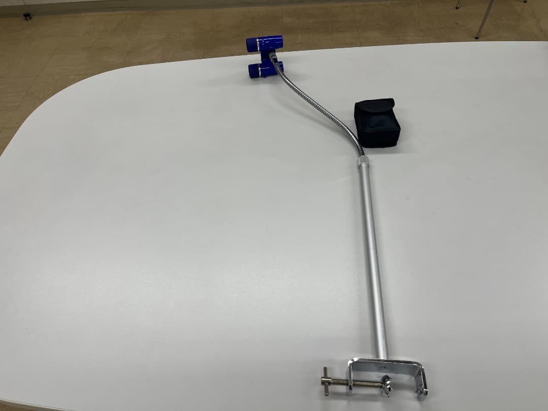 へらスコープ　6倍　ジャバラ万力一式