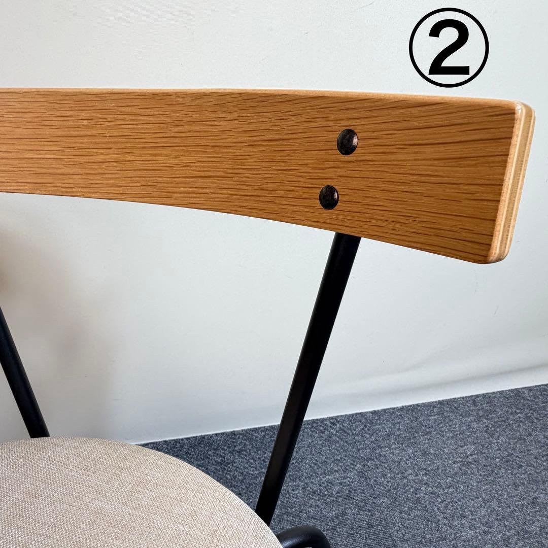 KANADEMONO (かなでもの) ダイニングチェア 2脚セット