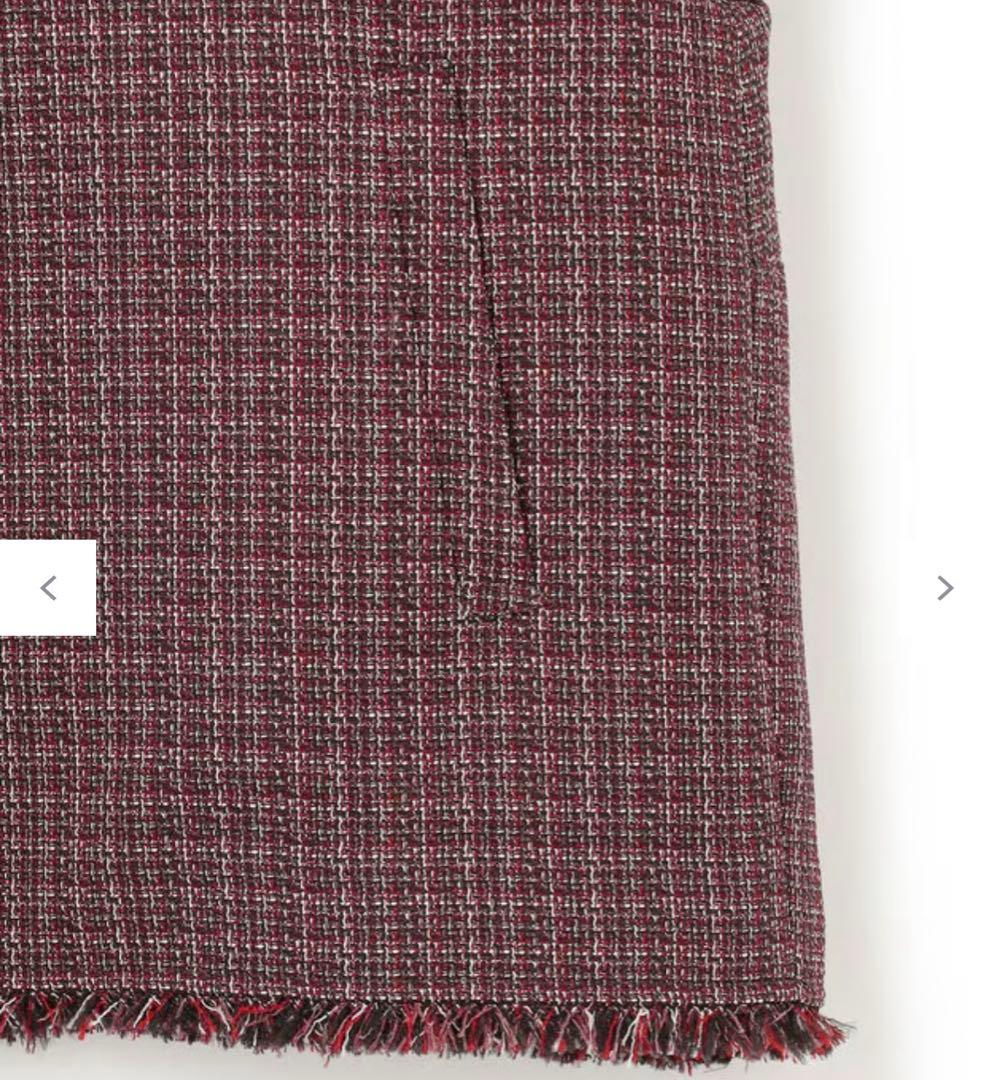 23区　ツイーディーカラーミックス ノーカラー ジャケット　サイズ40 （L）