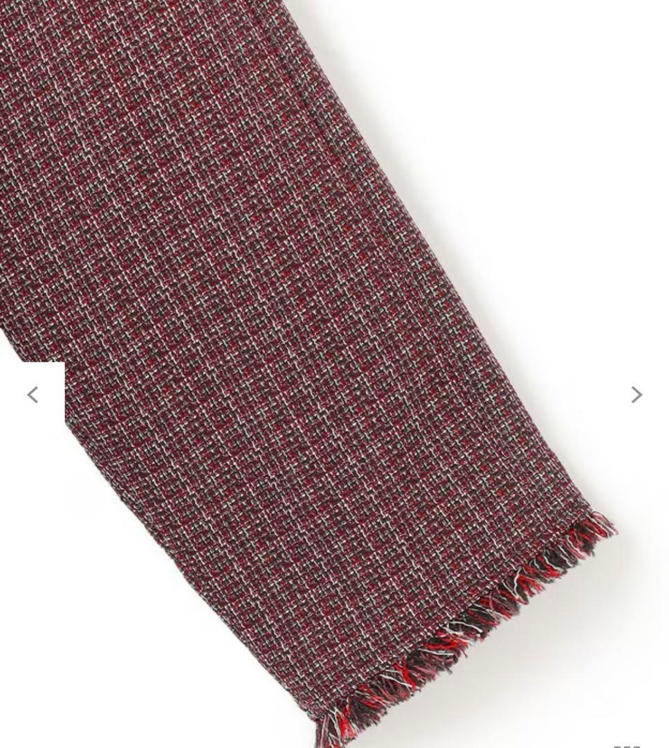 23区　ツイーディーカラーミックス ノーカラー ジャケット　サイズ40 （L）