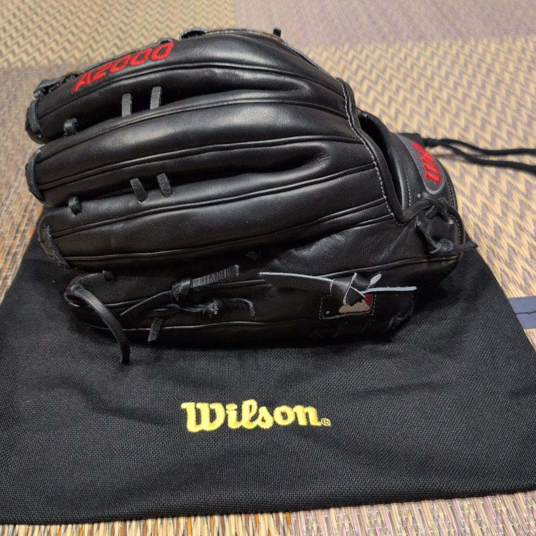 【型付けとカスタム済】Wilson A2000 硬式グラブ 投手用