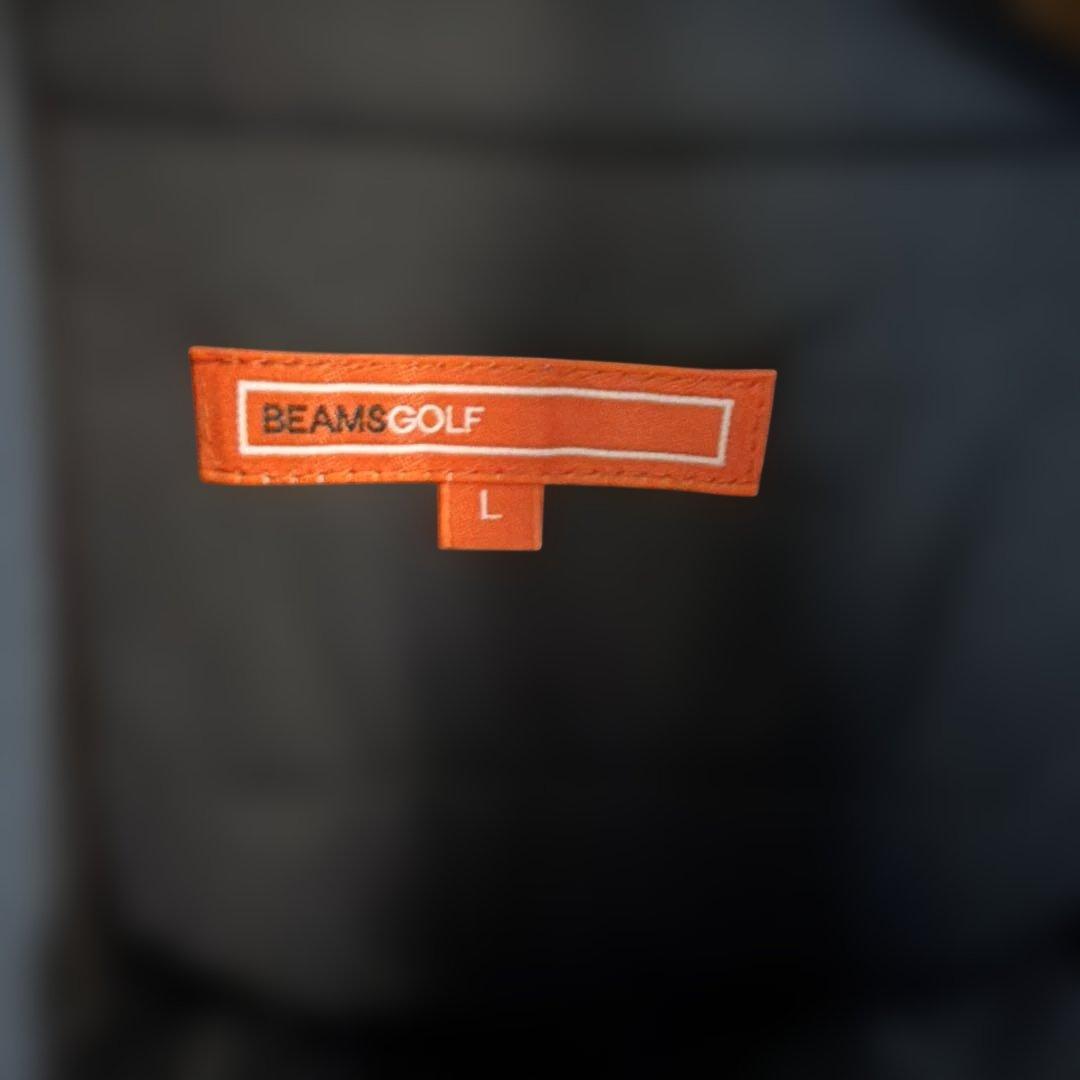【美品】BEAMS GOLFショートスリーブジャケット 中綿　半袖　ベスト　防寒
