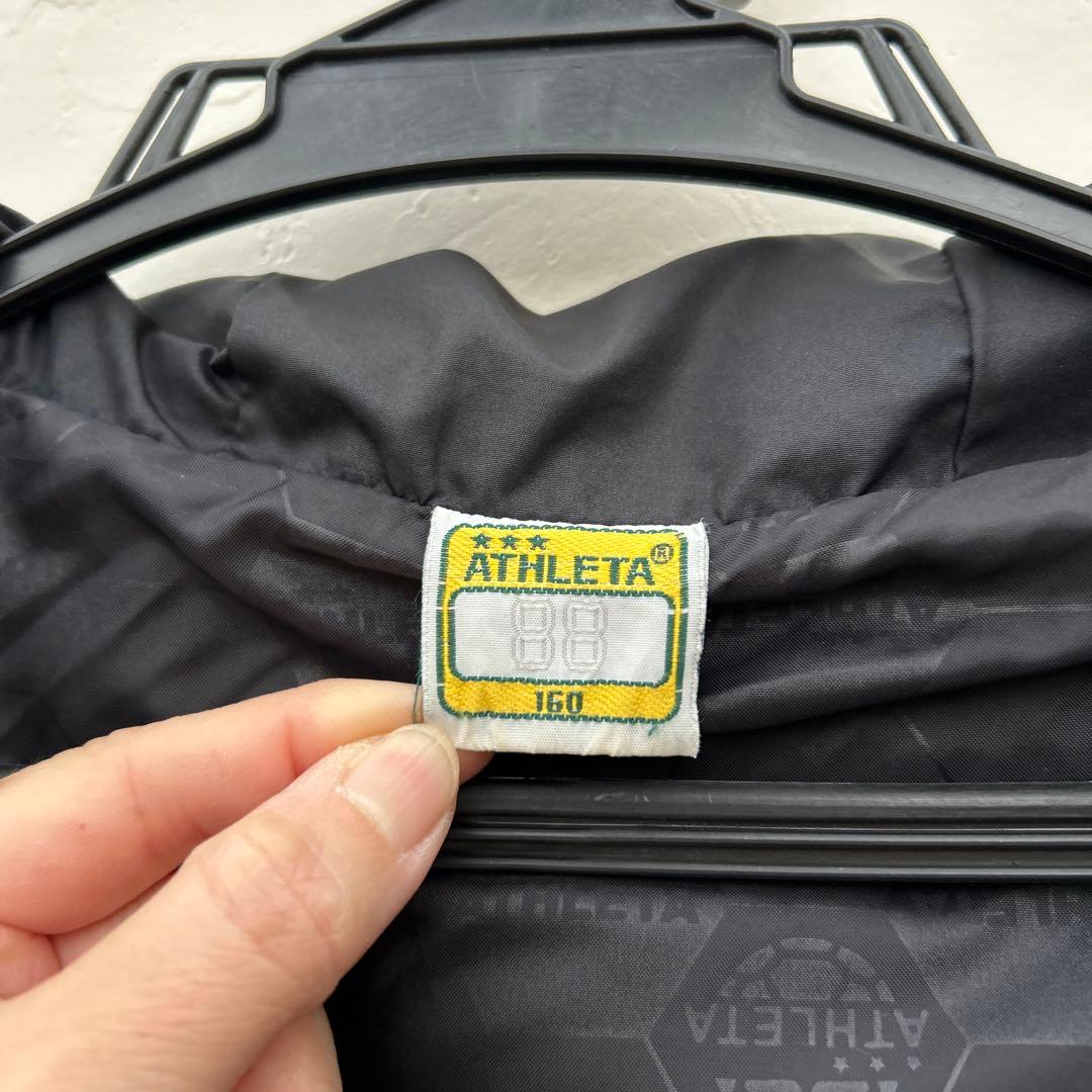 ATHLETA ブラック ベンチコート 160