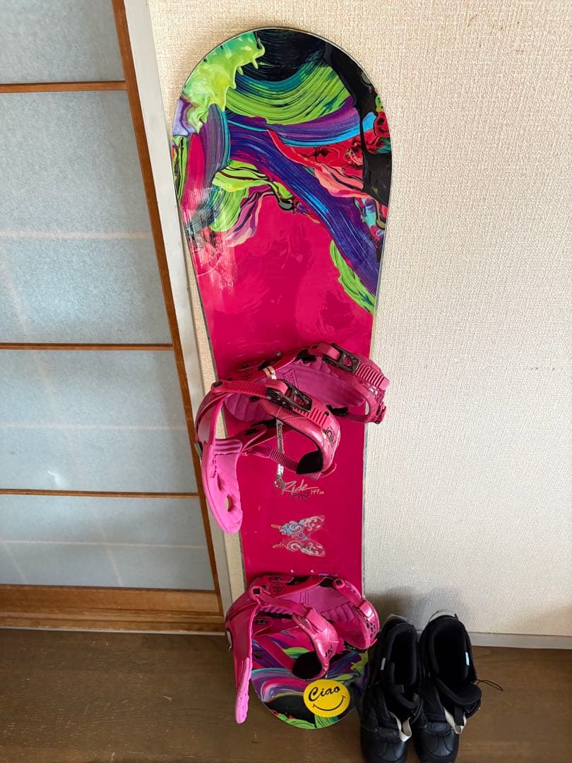 スノーボード 3点セット　ライド OMG 147 バートン ミント24.5