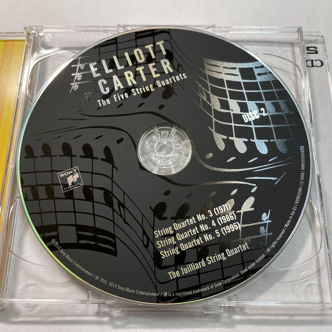 カーター：5弦楽四重奏