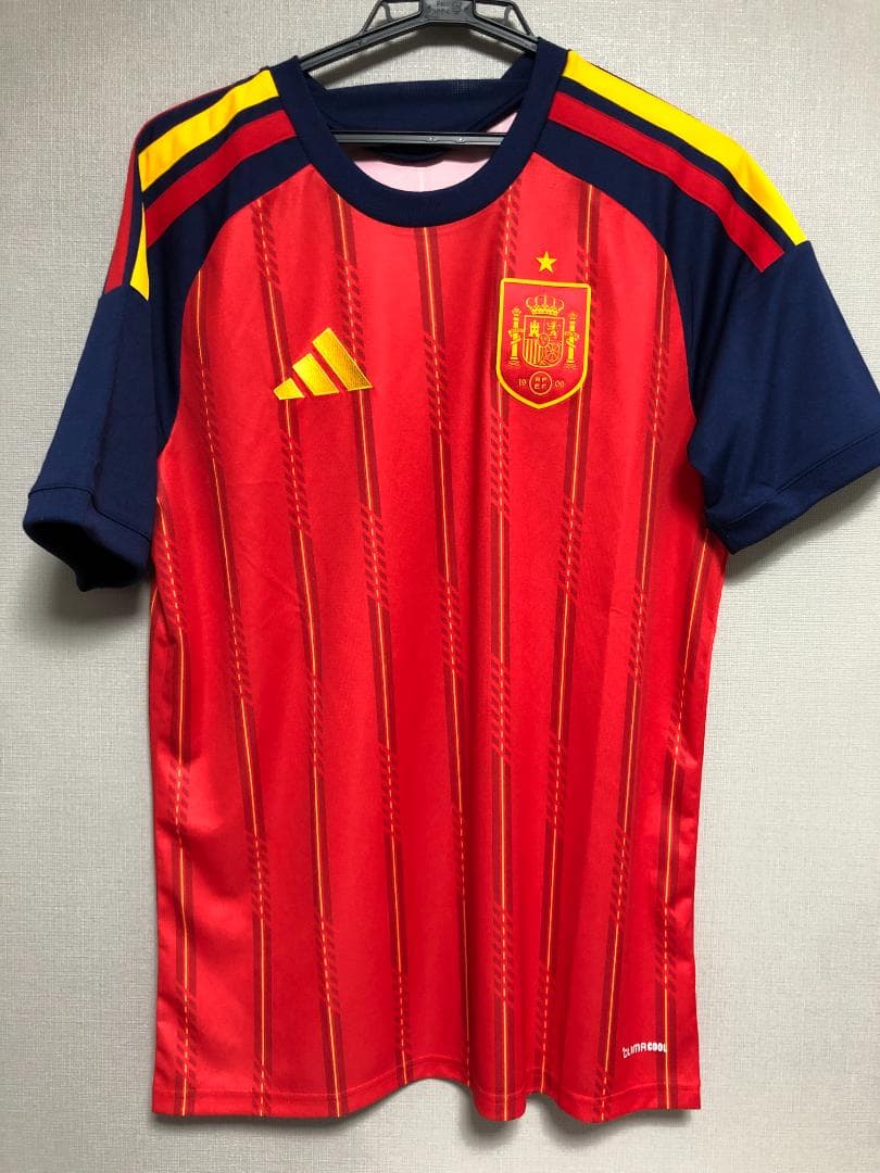 未使用 アディダス スペイン代表 2026 ホーム レプリカ ユニフォーム L