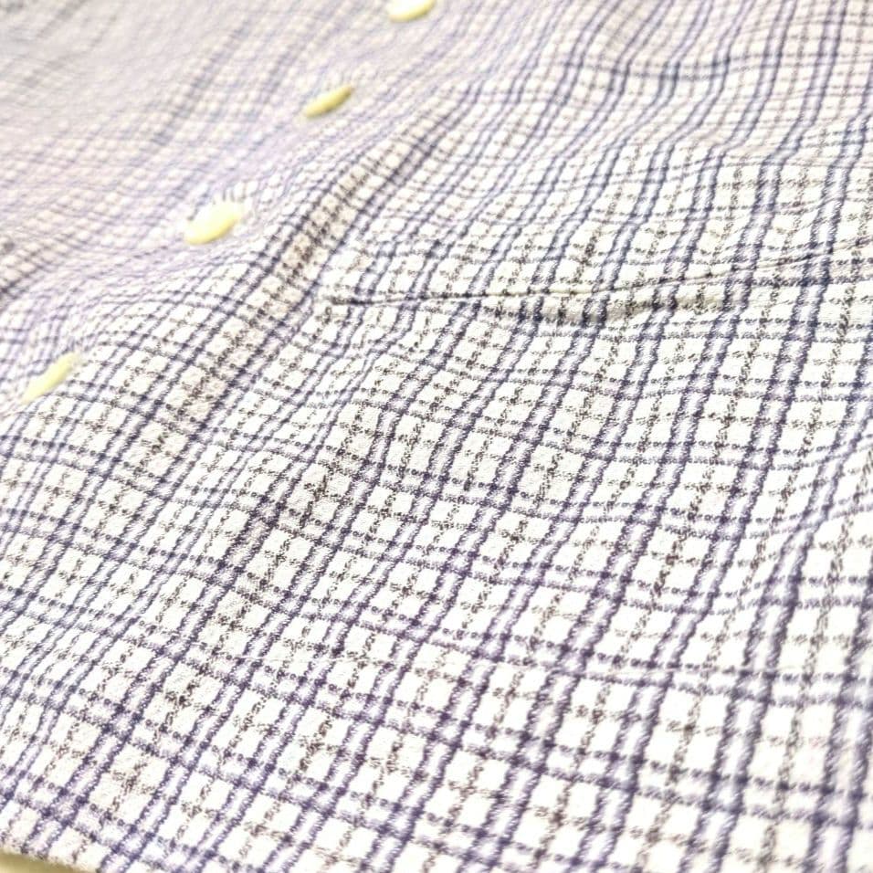 45R コットン リネンツイードの908ベスト 3 ツイード ジレ ベスト