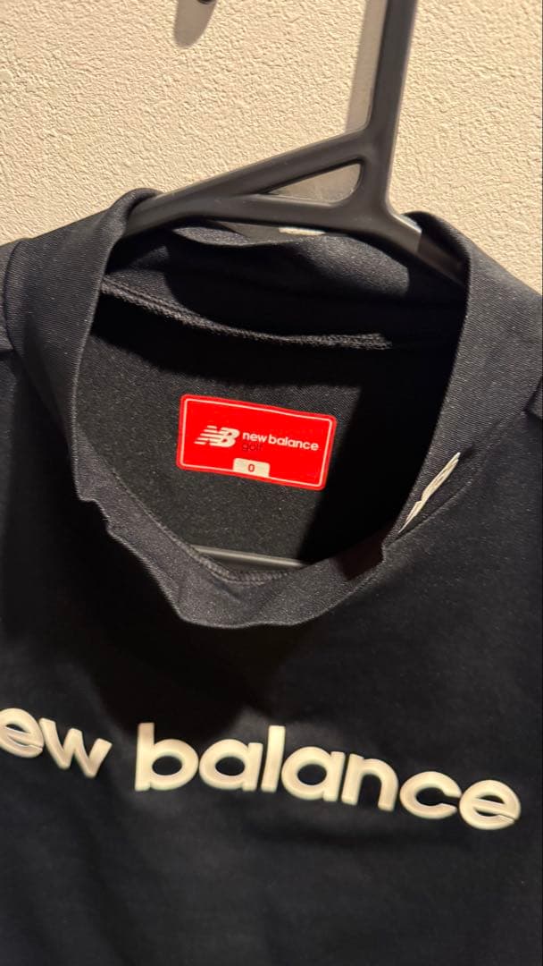 【期間限定】ニューバランス　モックネック　黒