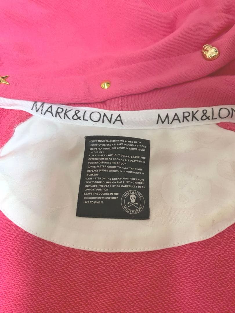 MARK&LONA 新品　マークアンドロナパーカー　ウエア　フーディー　アウター