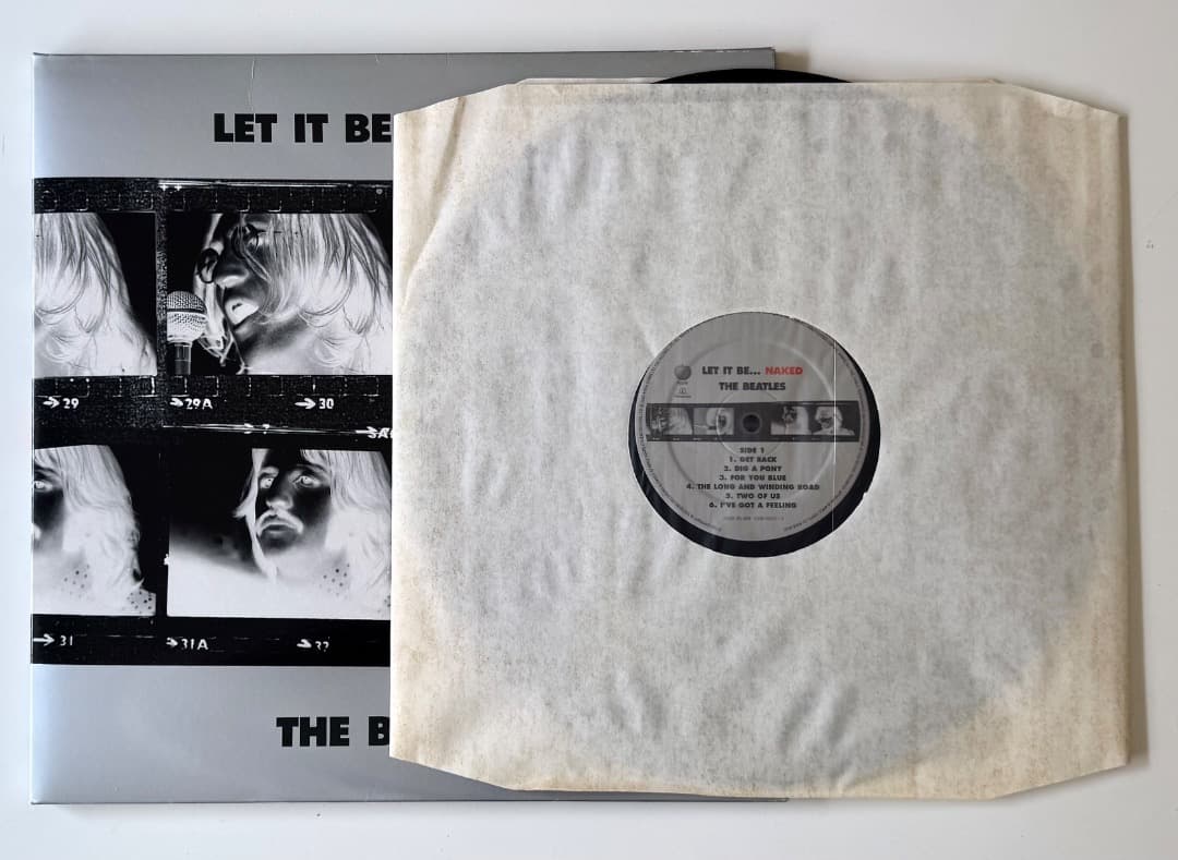 The Beatles Let It Be...Naked EU盤LP＋7インチ