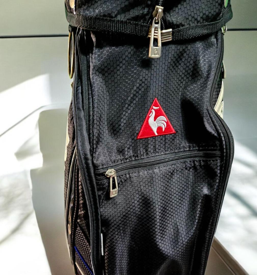 niconico送料無料/　le coq sportif ゴルフバッグ 黒