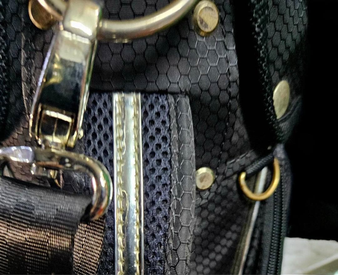 niconico送料無料/　le coq sportif ゴルフバッグ 黒