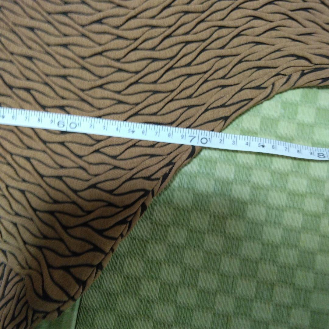 イッセイミヤケ ブラウン 波状テクスチャー ジャケット