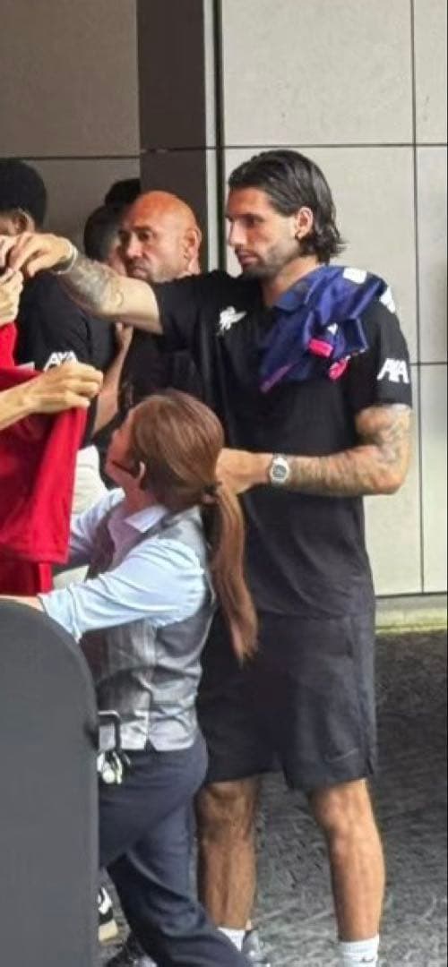 リバプール　ソボスライ　直筆サイン入りユニフォーム