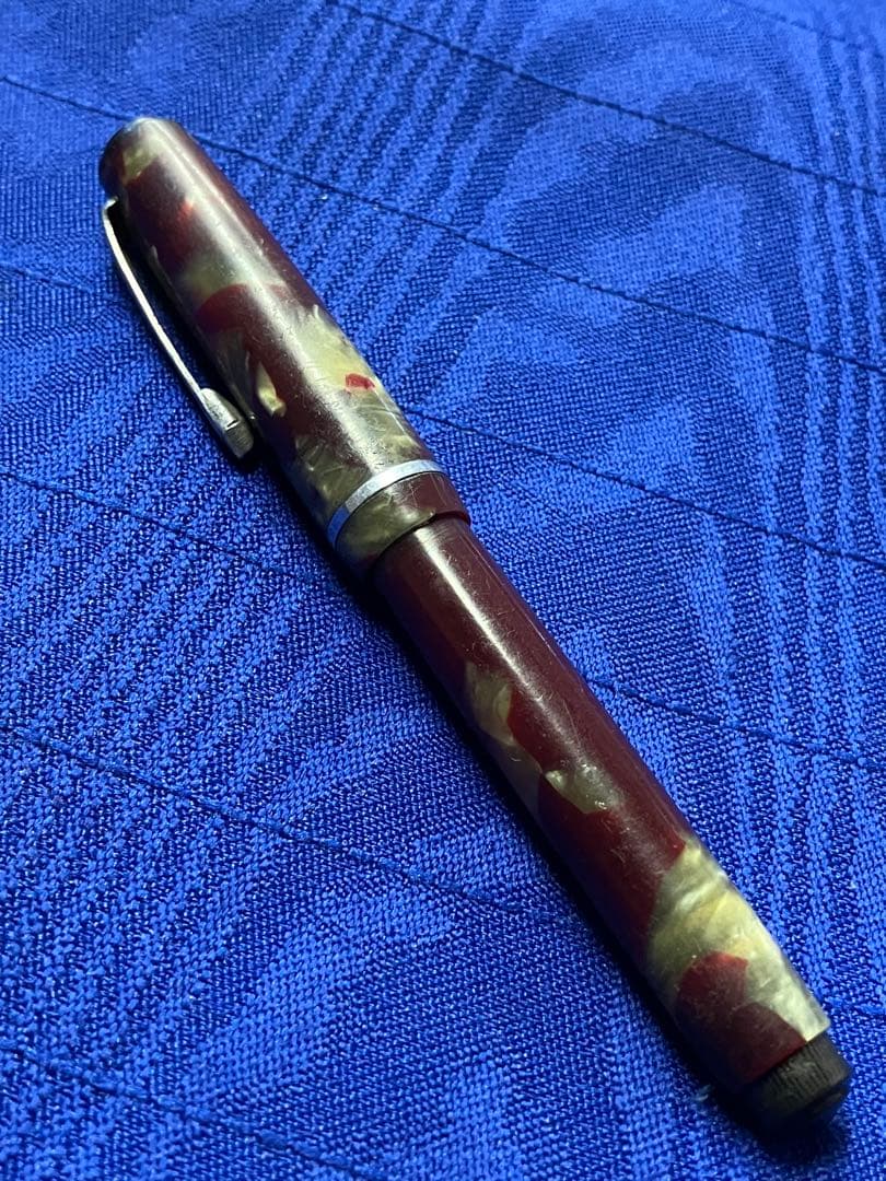 も*う様 パイロット　万年筆　レトロ　ビンテージ　廃盤　吸引式　セルロイド