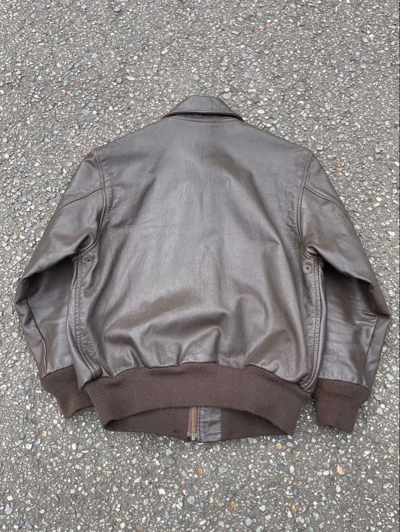 92年会計 官給品 A-2 レザージャケット