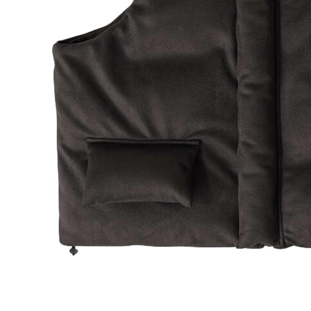 EPTM エピトミ Vest スエード リバーシブル パファー ベスト