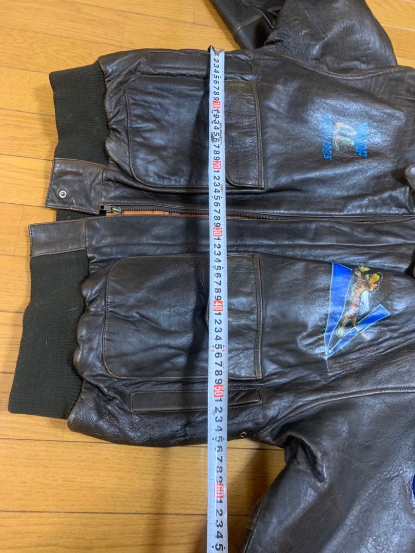 フライトジャケット　レザージャケット　革ジャン　Lフライングタイガー　A-2