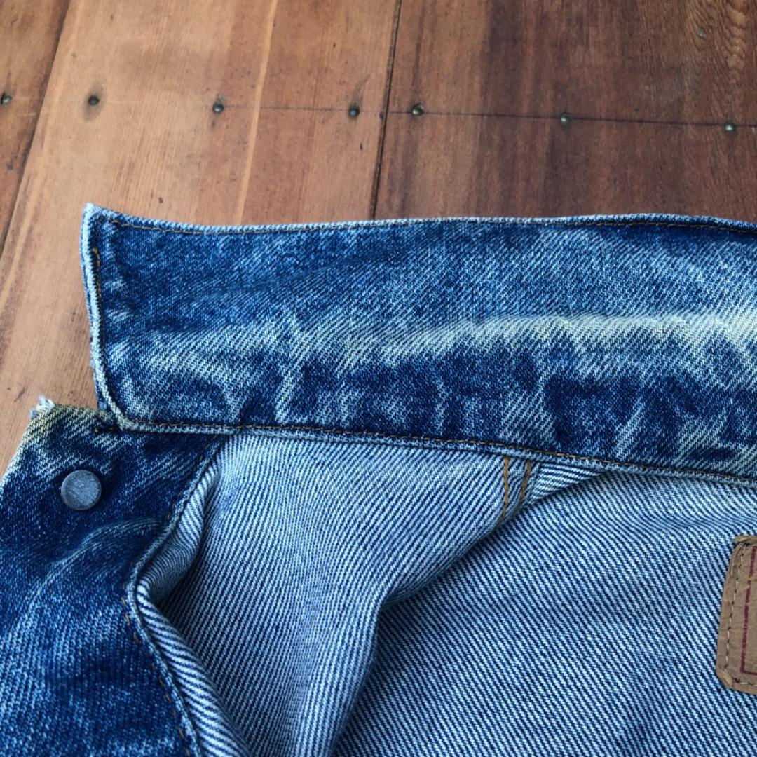 ビンテージ レア　Levi's Denim Jacket USA製　ボタン刻印無