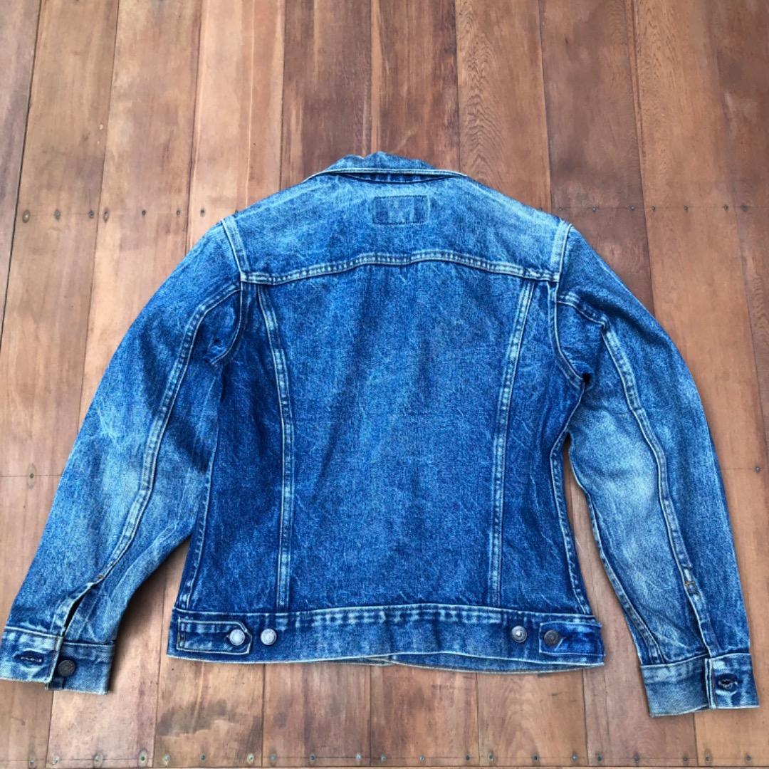 ビンテージ レア　Levi's Denim Jacket USA製　ボタン刻印無