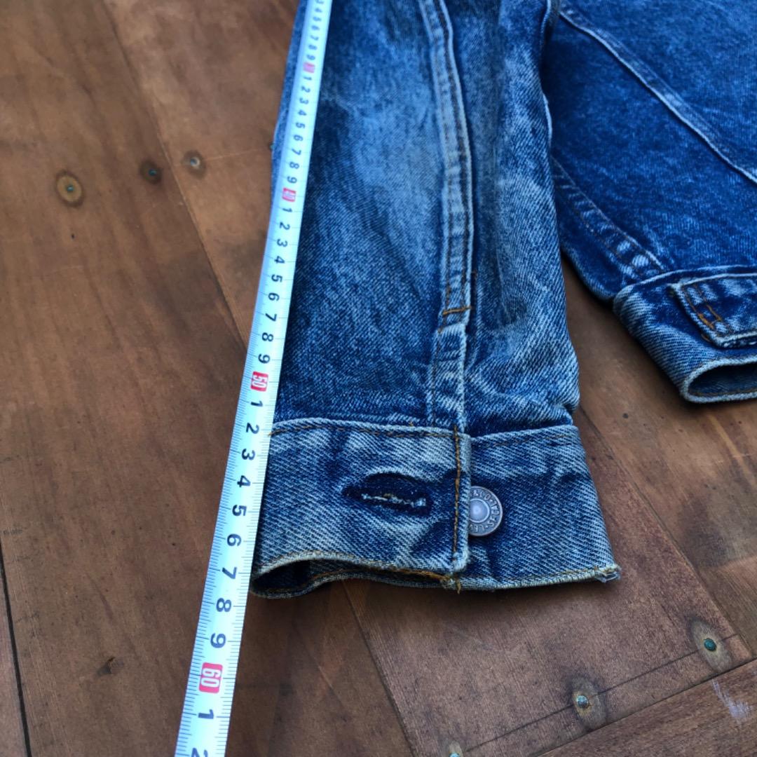 ビンテージ レア　Levi's Denim Jacket USA製　ボタン刻印無