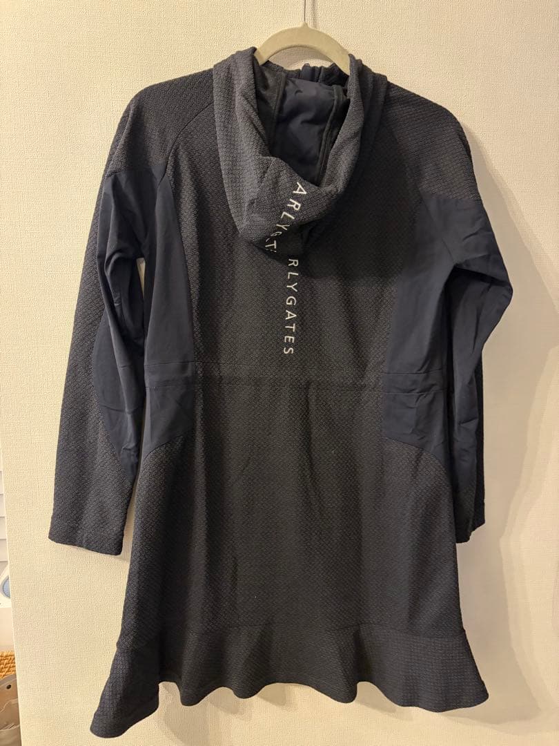 パーリーゲイツ フード付きワンピース サイズ1 ネイビー